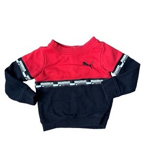 Puma, long sleeve sweatshirt, baby size 18 months